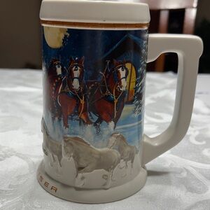 2005 Budweiser large Holiday Stein.